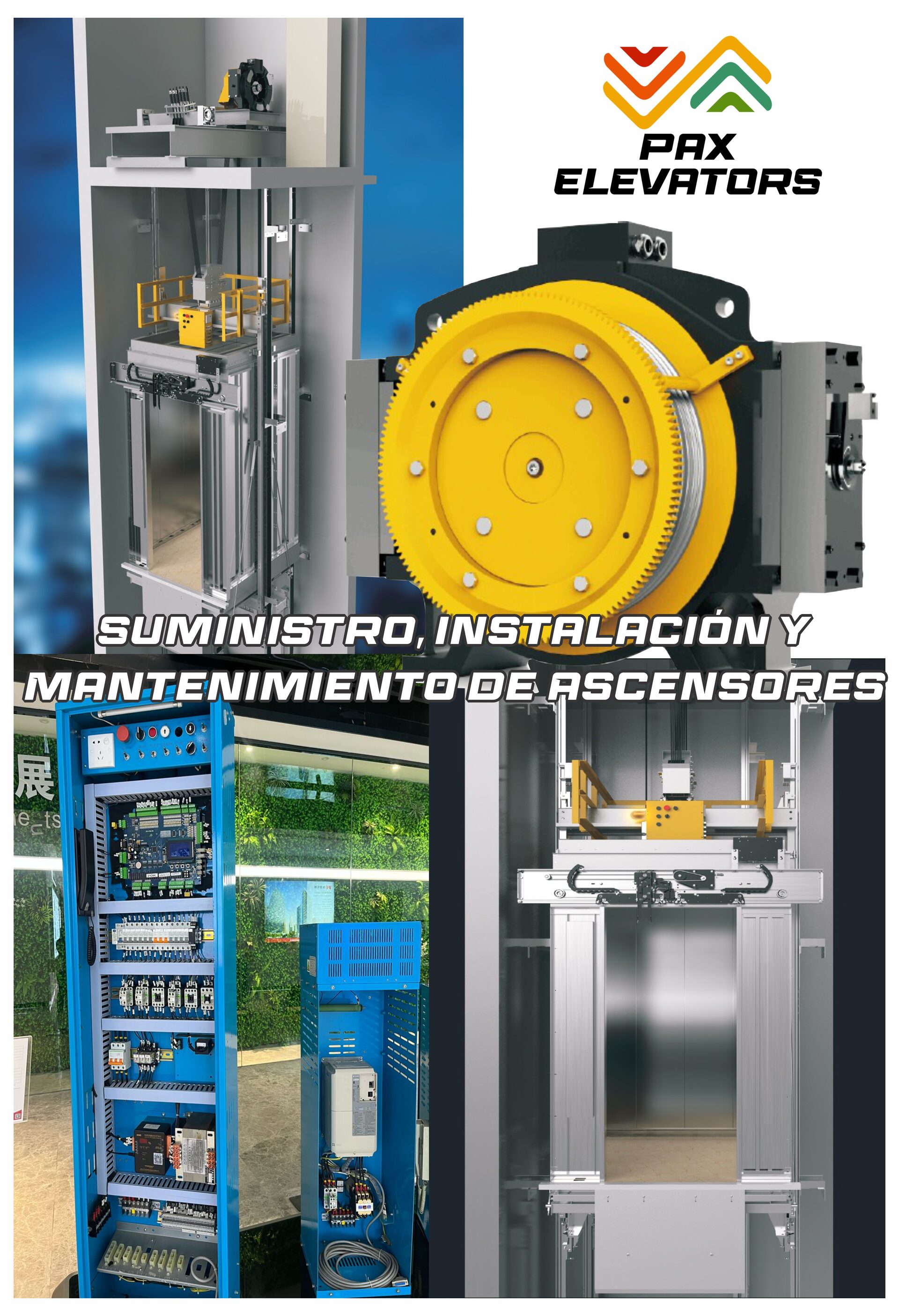 Suministro, instalación y mantenimiento de ascensores